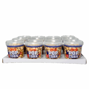 LIBERTY POPCORN 100G BUCKET 12 TRAY