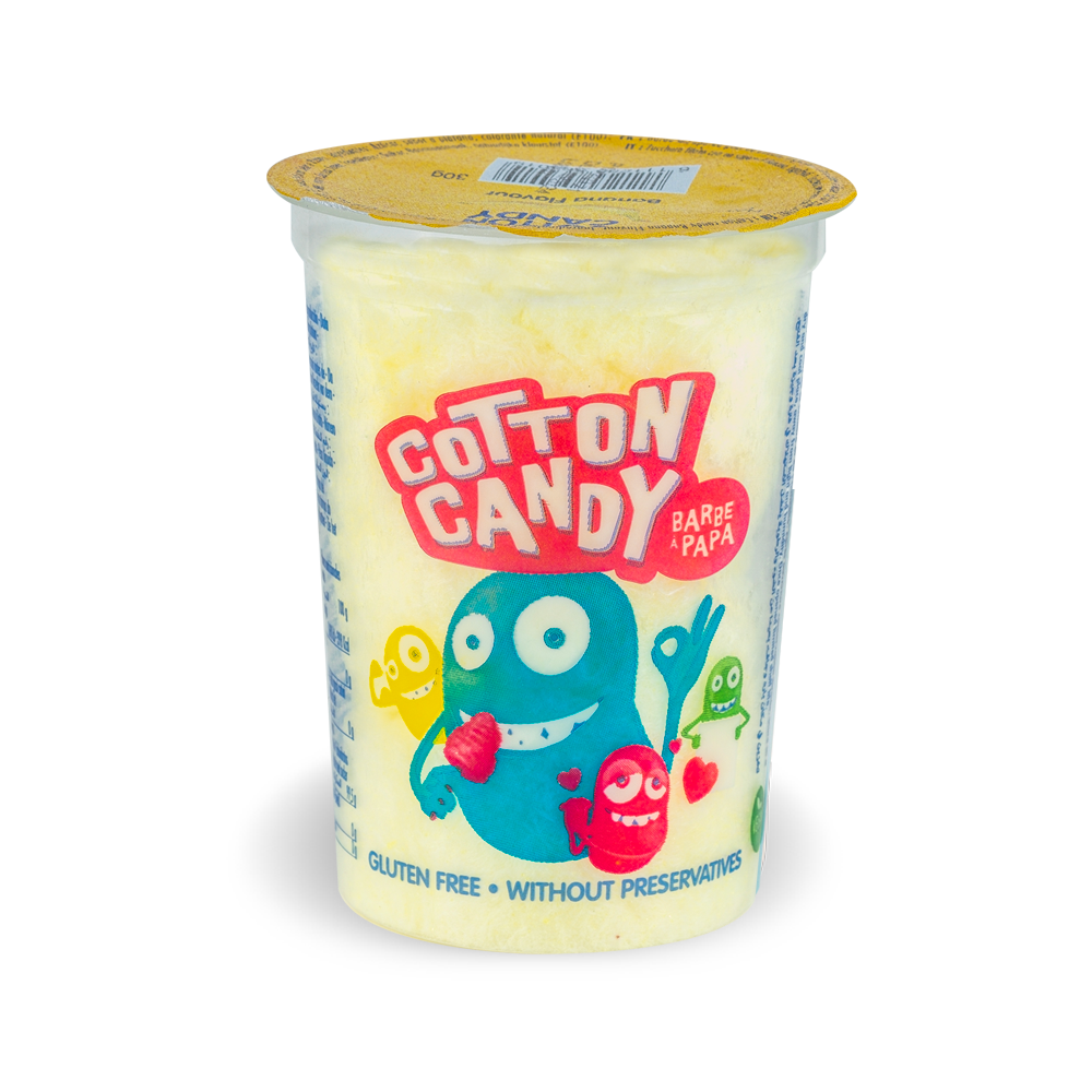 COTTON CANDY CUP 30G Banana