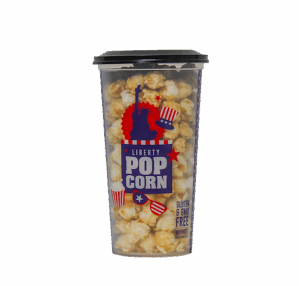 LIBERTY POPCORN CARAMEL 120G CONIC 2