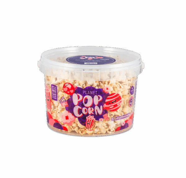 Planet popcorn Sweet&salted Bucket 250G 2