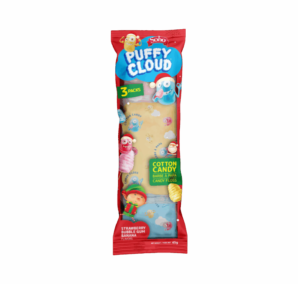 PuffyCloud 3packs Christmas 45G 2