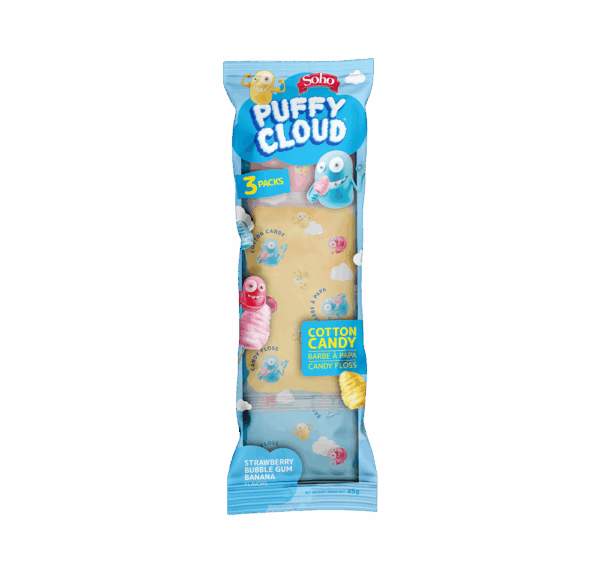 PuffyCloud 3packs Neutre 45G