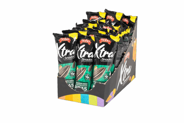 XTRA SNACKS DISPLAYBOX SUNFLOWER SEEDS PISTACHIOS-Photoroom